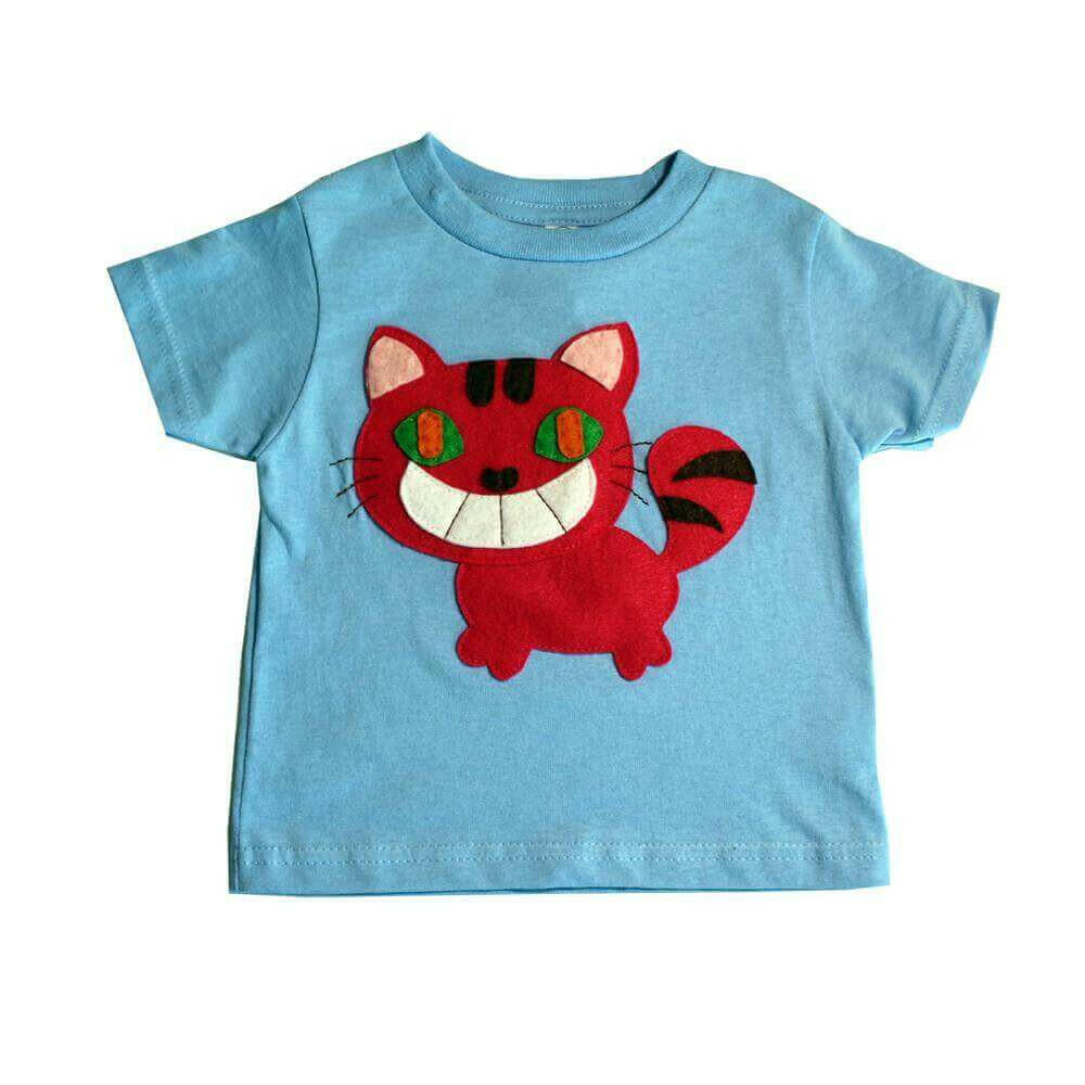 The Cheshire Cat - Alice's Adventure in Wonderland - Kids T-shirt.