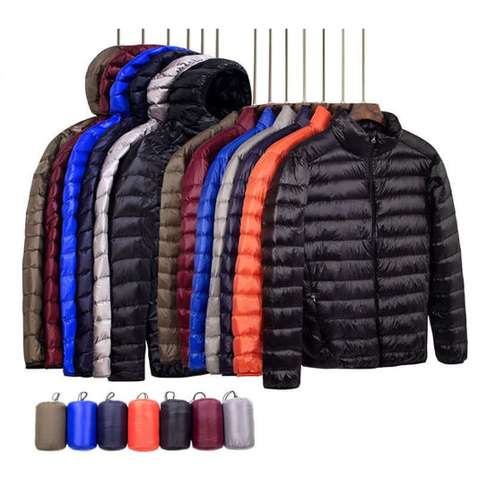 Men's Light Down Jackets, short coat