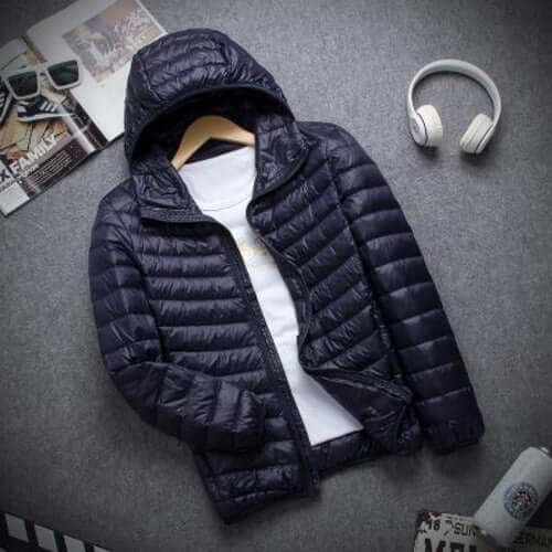 Men's Light Down Jackets, short coat