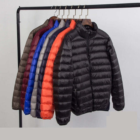 Men's Light Down Jackets, short coat