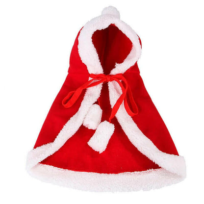 Cute Christmas Dog Coat Cat Costume Soft Warm Cat.