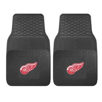 NHL 2-PC VINYL CAR MAT SET.