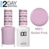 DND Gel Nail Polish & Nail Lacquer Set Soak Off Duo Set - 