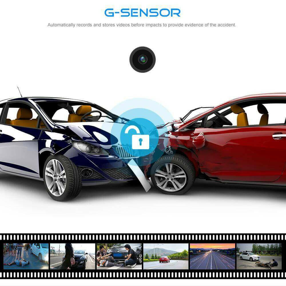 Black Box Dash Cam 1080P G-Sensor Looping Car Camera.