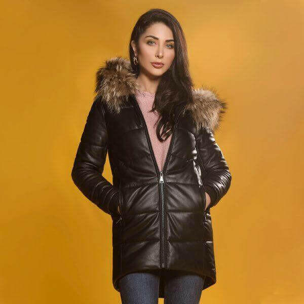 WOMEN PREMIUM MUKMAL Official Leather Jackets 4.