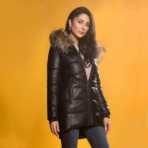 WOMEN PREMIUM MUKMAL Official Leather Jackets 4.