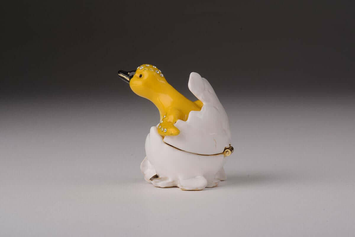 Duck Coming out of Eggshell.