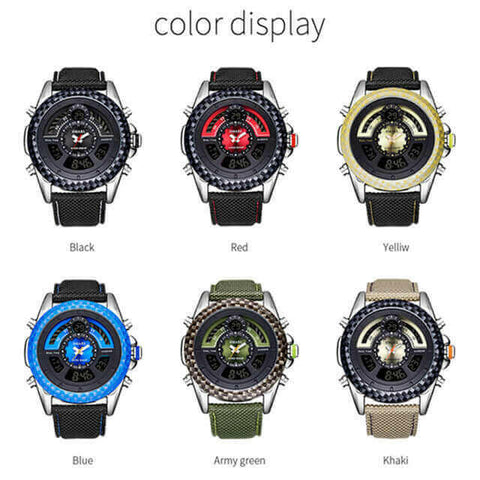 Digital Wristwatches for Men Military LED.