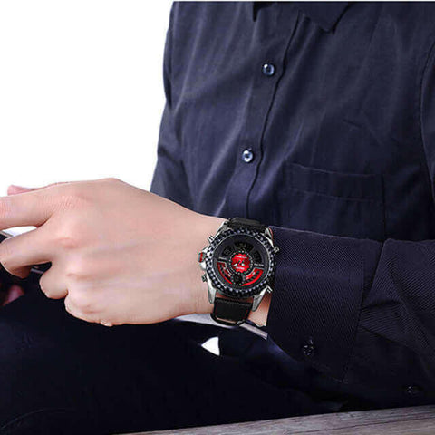 Digital Wristwatches for Men Military LED.