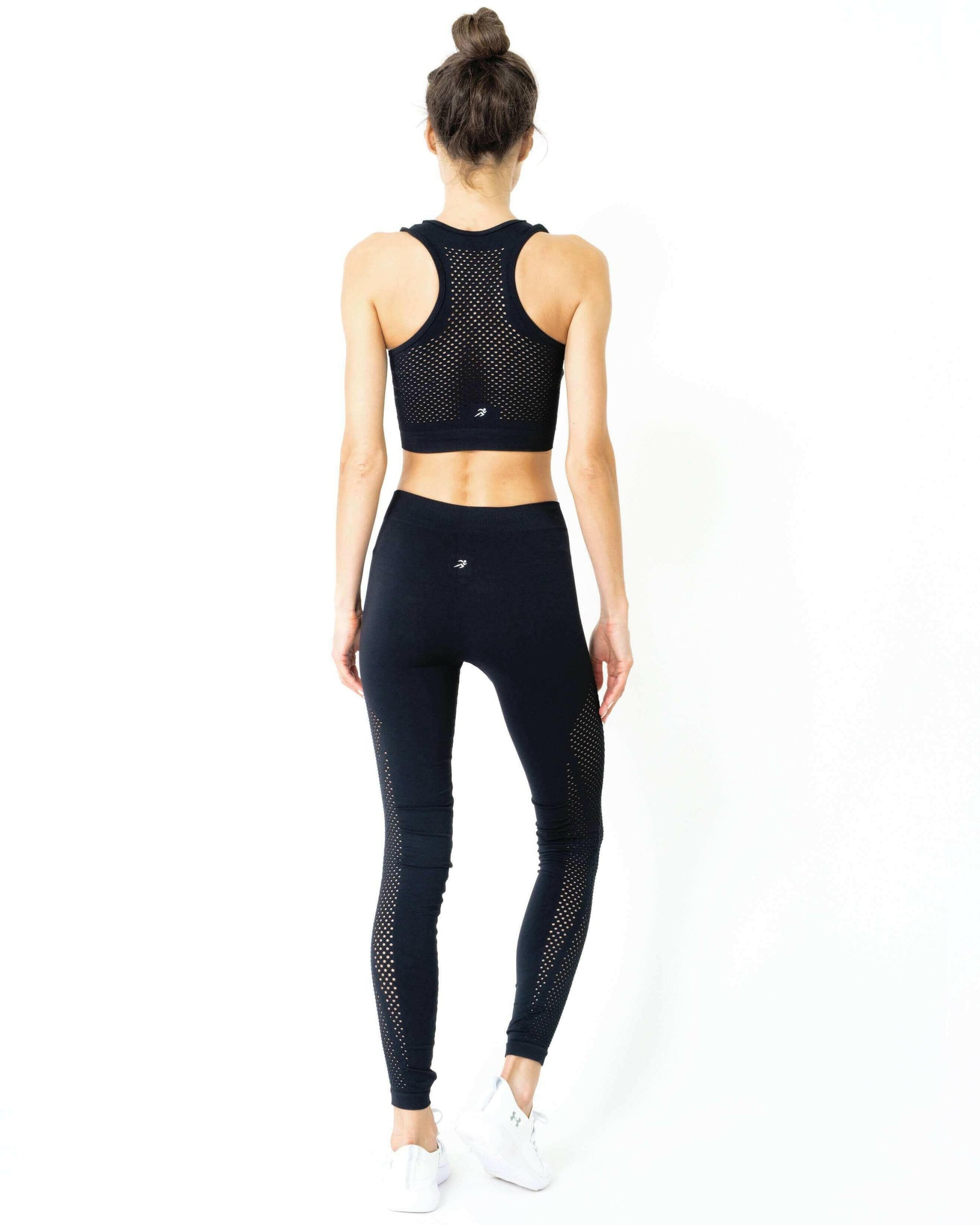 Milano Seamless Legging - Black [MADE IN ITALY].