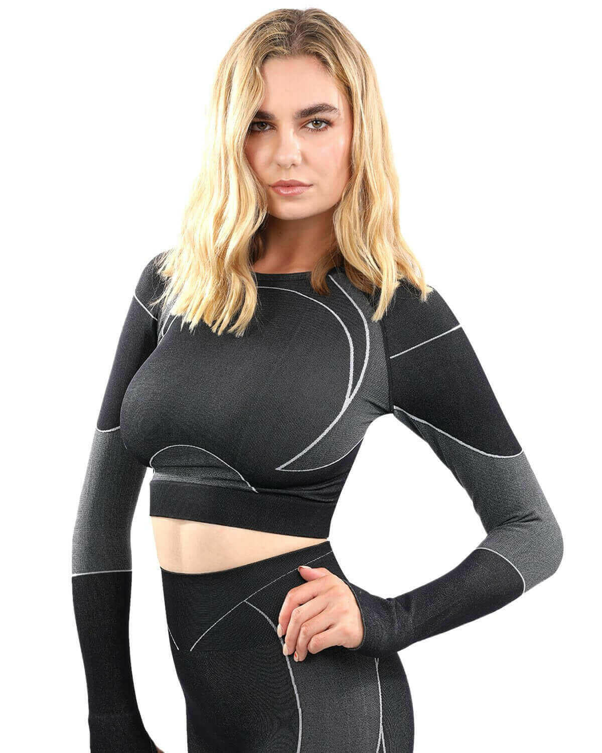 Escolta Seamless Sports Top - Black.