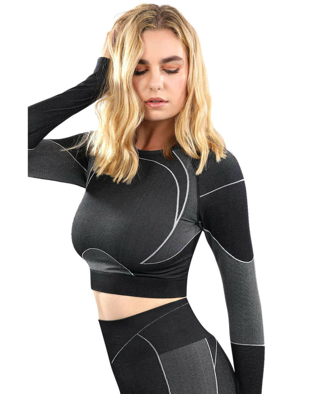 Escolta Seamless Sports Top - Black.