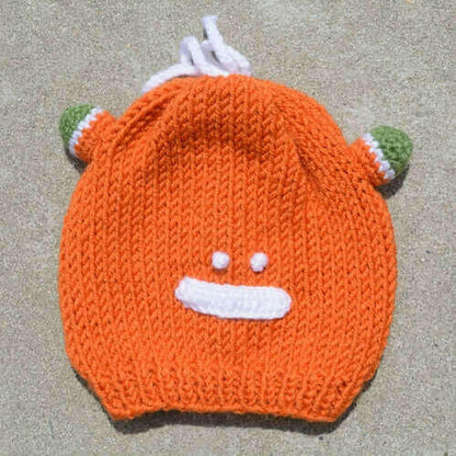 Kids Beanie Hat, Kids Winter Hand-Knitted Wool Frog Animal Theme Hat.