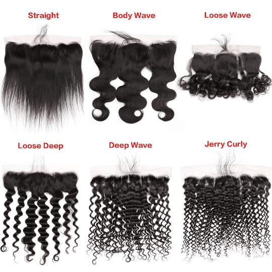 10A Grade MIDDLE PART 13x4 Lace Frontal Remy Human Hair Closure With B.