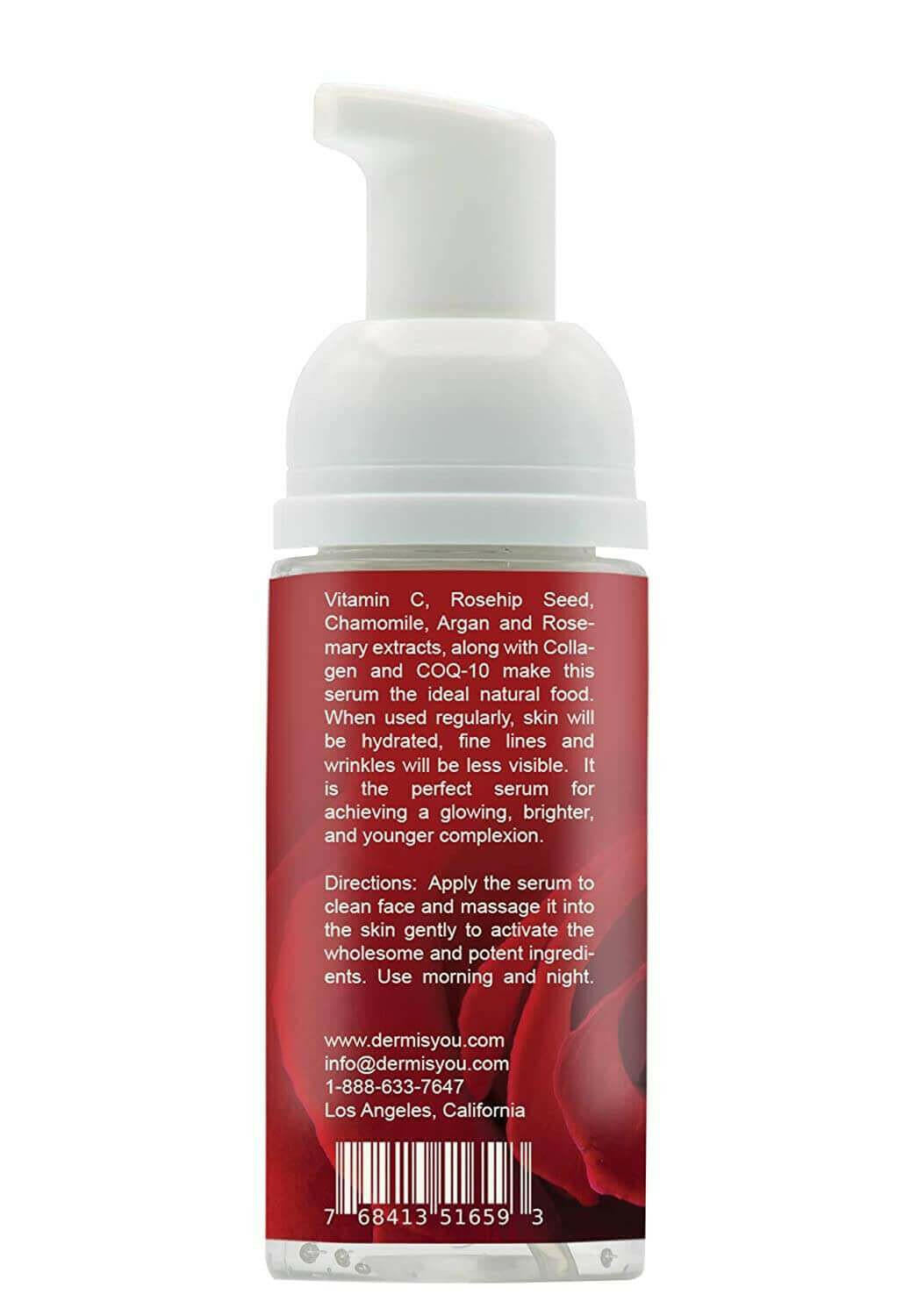 Anti-Wrinkle Facial Serum with Rose Water &amp; Vitamin C