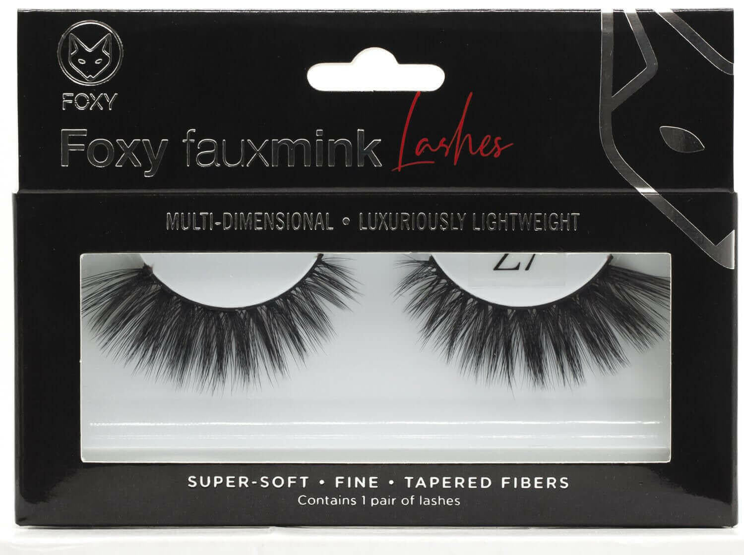 Foxy Faux Mink Eyelashes Model  Z7.