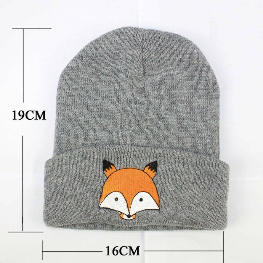 Baby Children Cap Fox Warm Winter Hats.