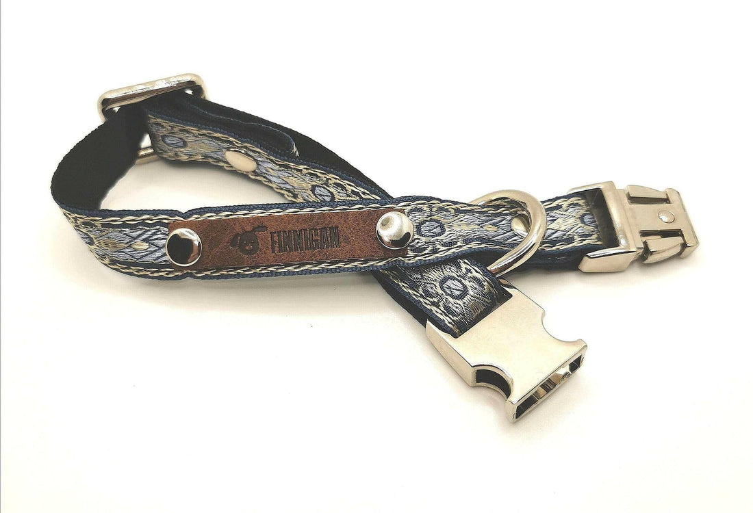 &quot;The Archie &quot; Durable Designer Dog Collar No. 5s