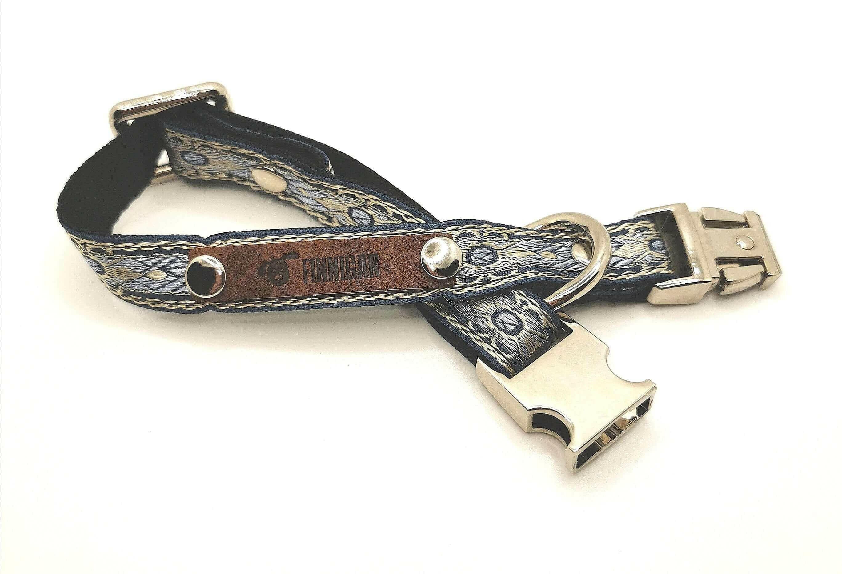 &quot;The Archie &quot; Durable Designer Dog Collar No. 5s