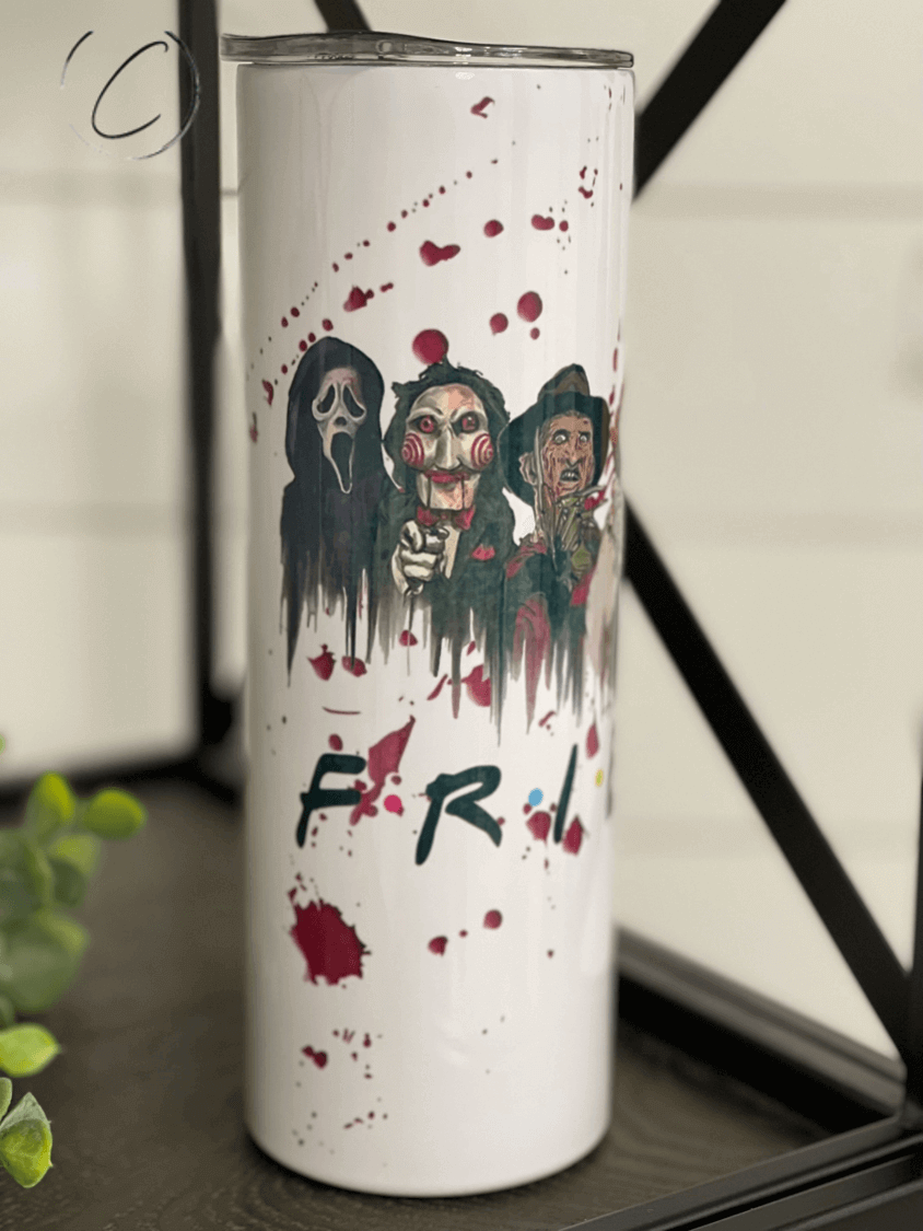 Halloween F*R*I*E*N*D*S 20oz Skinny Tumbler