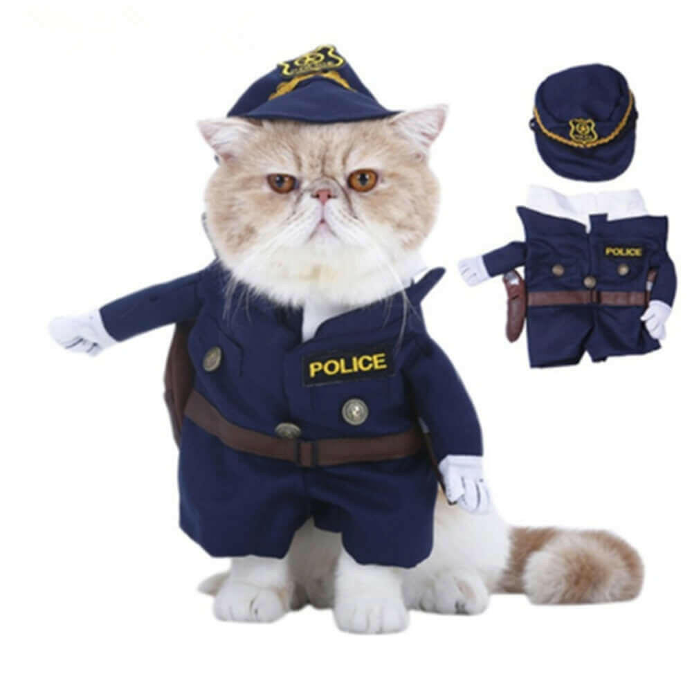 Funny Pet Costumes Cat Dog Cosplay Suit Halloween.