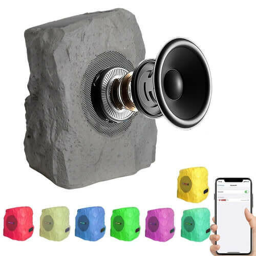 5Core Outdoor Speakers Bluetooth Waterproof Wireless Linkable TWS 10W.