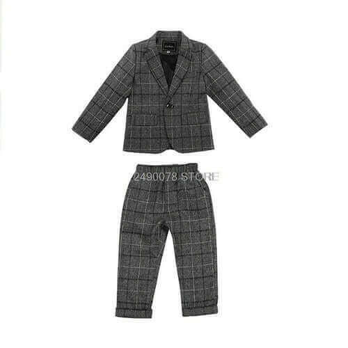 Girls Minority France Formal Wedding Party Suit Boys Blazer+Pants 2Pcs