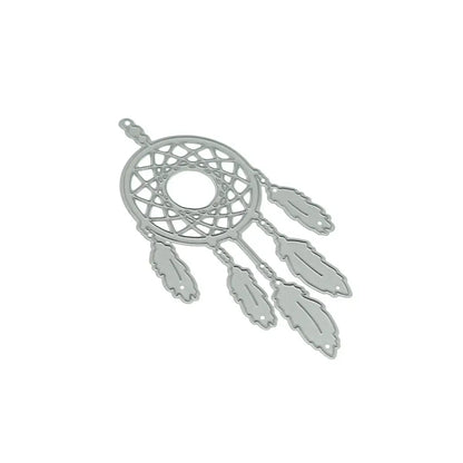 Dream Catcher Pattern Cutting Die For Scrapbooking Craft Paper Metal Cutter Clip Art Work Photo Album Decorating Stencil