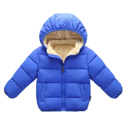 Baby Children Coats Winter Thick Jackets For Boys Warm Plush Thicken