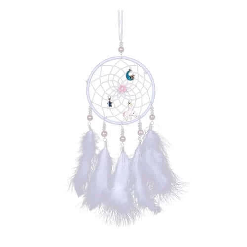 Dream Catcher Car Hanging Ornaments Feather Car Mirror Pendant Car.