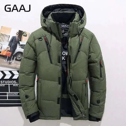 Men Thick Tactics Parkas High Quality Winter Cotton Jacket Hoody Warm.