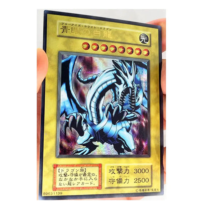 Yu Gi Oh SR Blue Eyes White Dragon and Seto Kaiba Japanese DIY Toys Hobbies Hobby Collectibles Game Collection Anime Cards