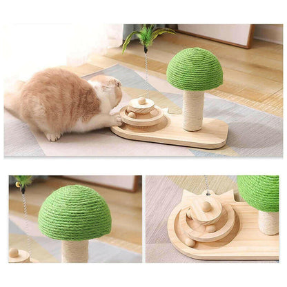 Pet Tree Scratching Post with Toy.