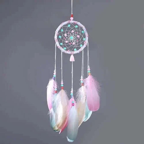 Dream Catcher Car Hanging Ornaments Feather Car Mirror Pendant Car.