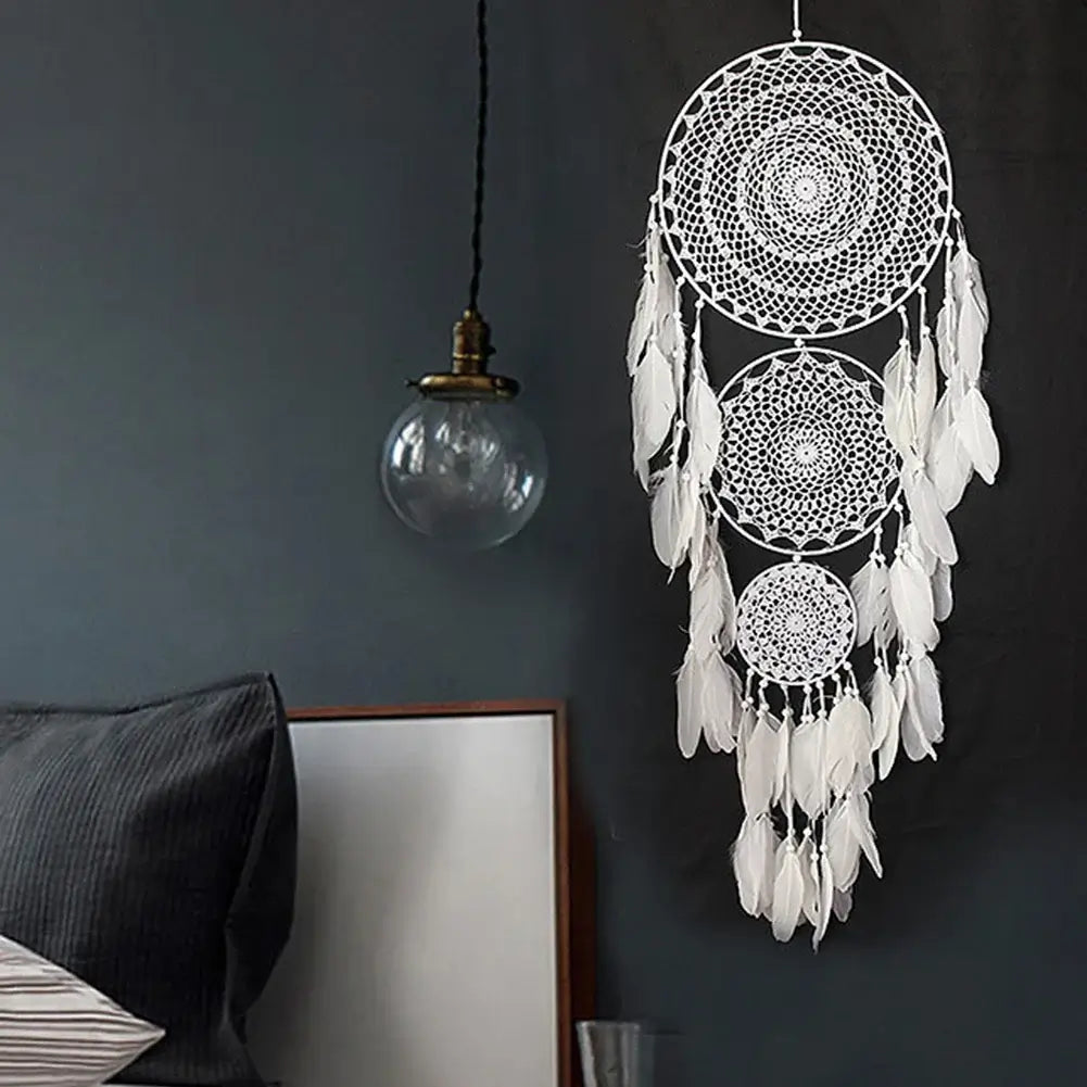 woven dream catcher home decor