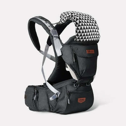 Ergonomic 3-in-1 Baby Carrier and Hipseat