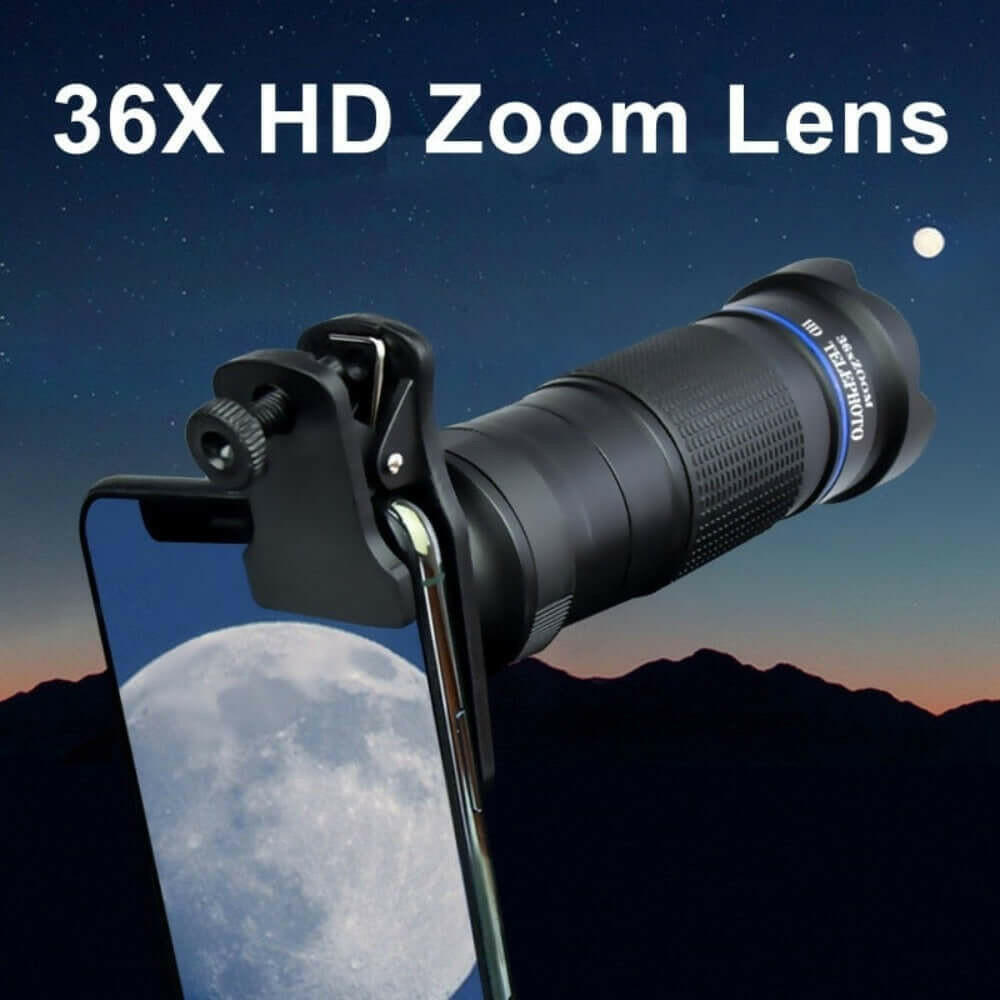 Dragon 36X Mobile Phone Lens Kit With Tripod.