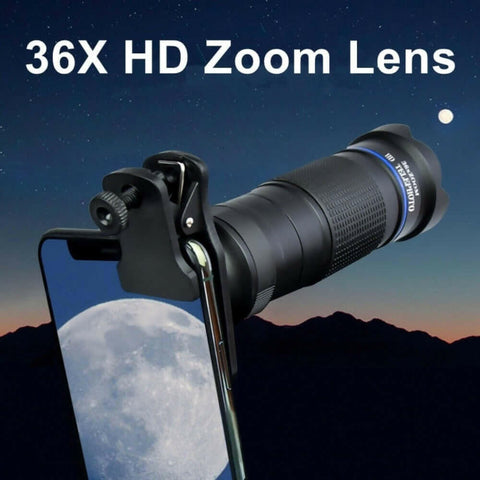 Dragon 36X Mobile Phone Lens Kit With Tripod.