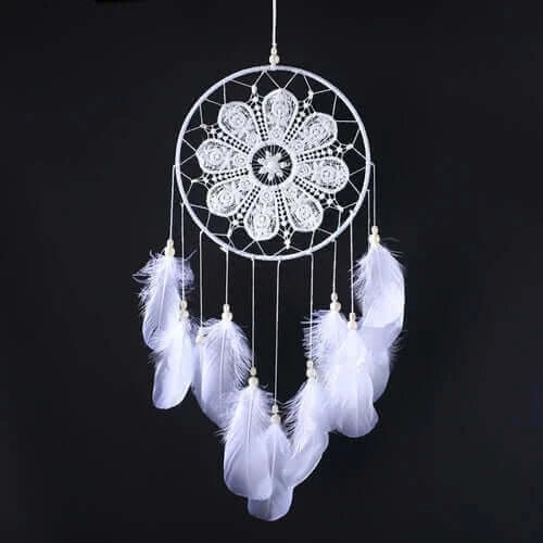 Dream Catcher Car Hanging Ornaments Feather Car Mirror Pendant Car.