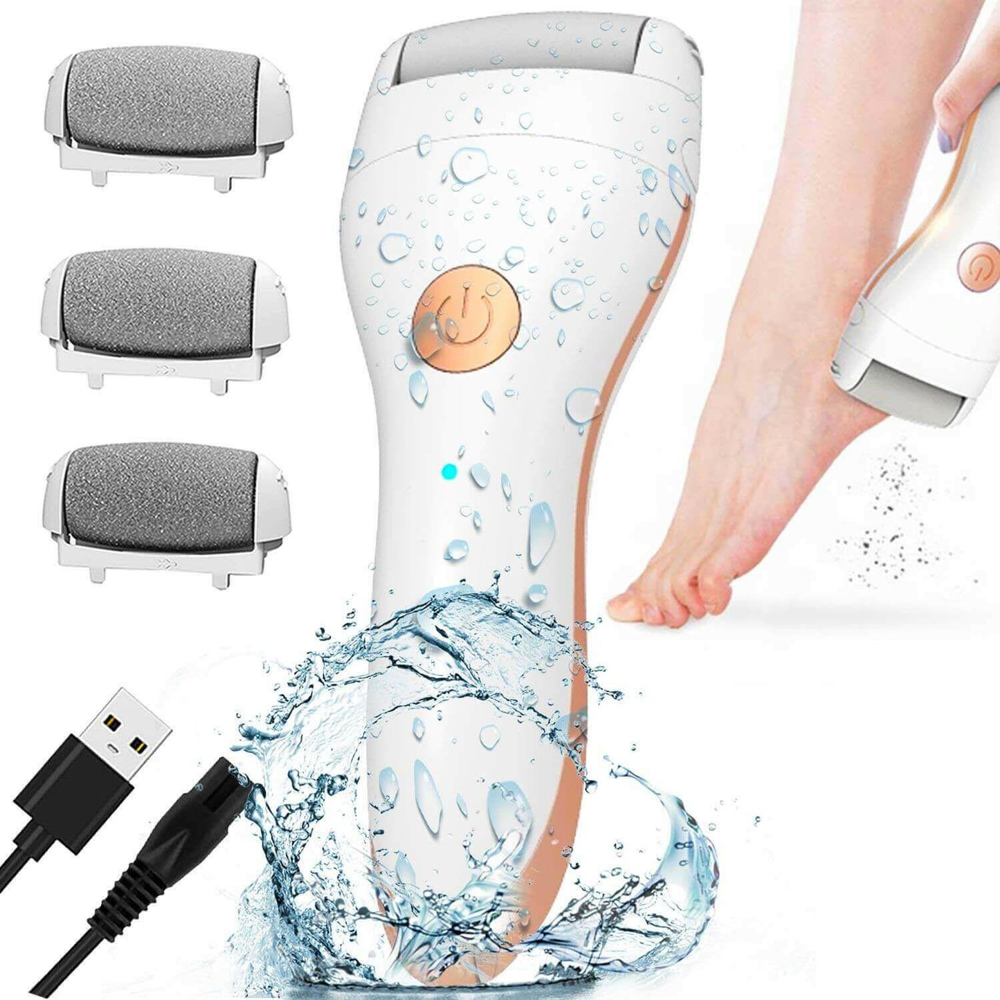 Electric Foot Callus Remover Portable Electronic Foot File.