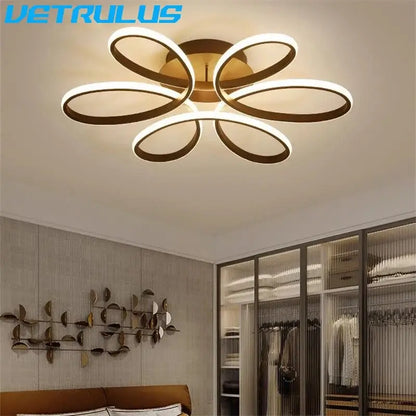VETRULUS Flower LED Ceiling Light, 58 cm, Style A or B