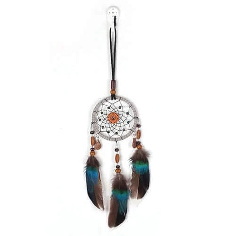 Dream Catcher Car Hanging Ornaments Feather Car Mirror Pendant Car.