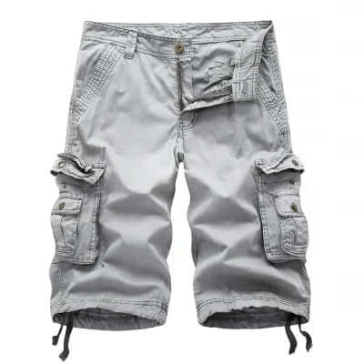 Brand Cargo Shorts Men 2025 Summer Army Military Tactical Homme Shorts Casual Solid Multi-Pocket Male Cargo Shorts Plus Size