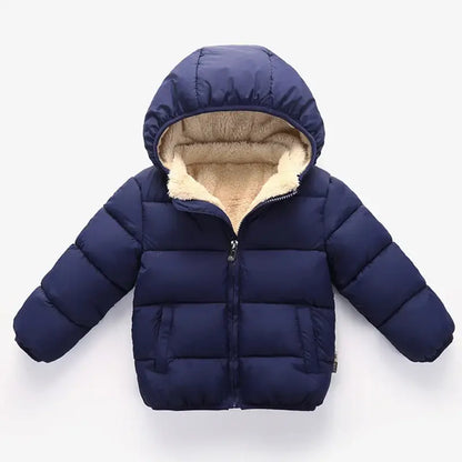 Baby Children Coats Winter Thick Jackets For Boys Warm Plush Thicken