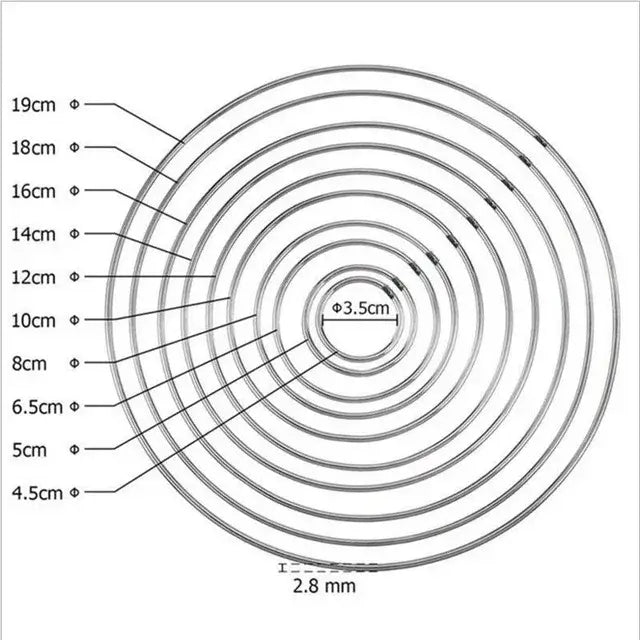 dream catcher circle rings