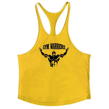 Muscleguys Brand Gym Clothing Fitness Stringer Tank Top Men Y Back Bodybuilding Shirt Summer Cotton Loose Vests Muscle Singlets