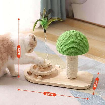 Pet Tree Scratching Post with Toy.