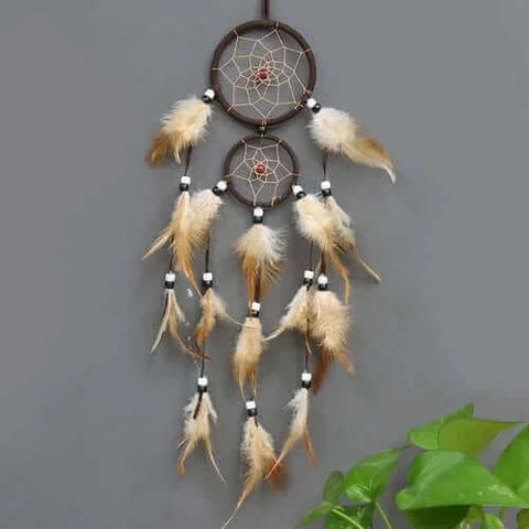 Dream Catcher Car Hanging Ornaments Feather Car Mirror Pendant Car.