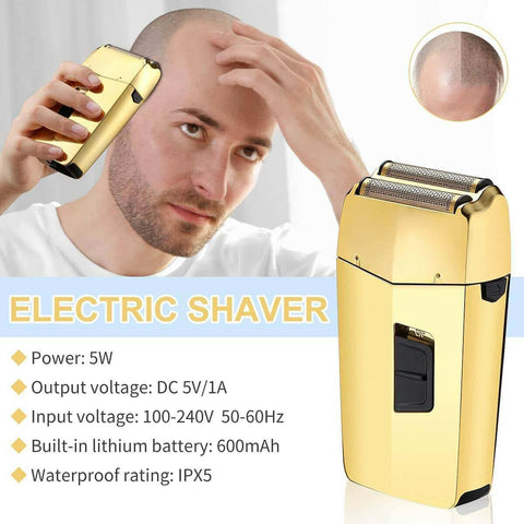 Electric Foil Shavers Men's Beard Shaver Foil Electric Razor.