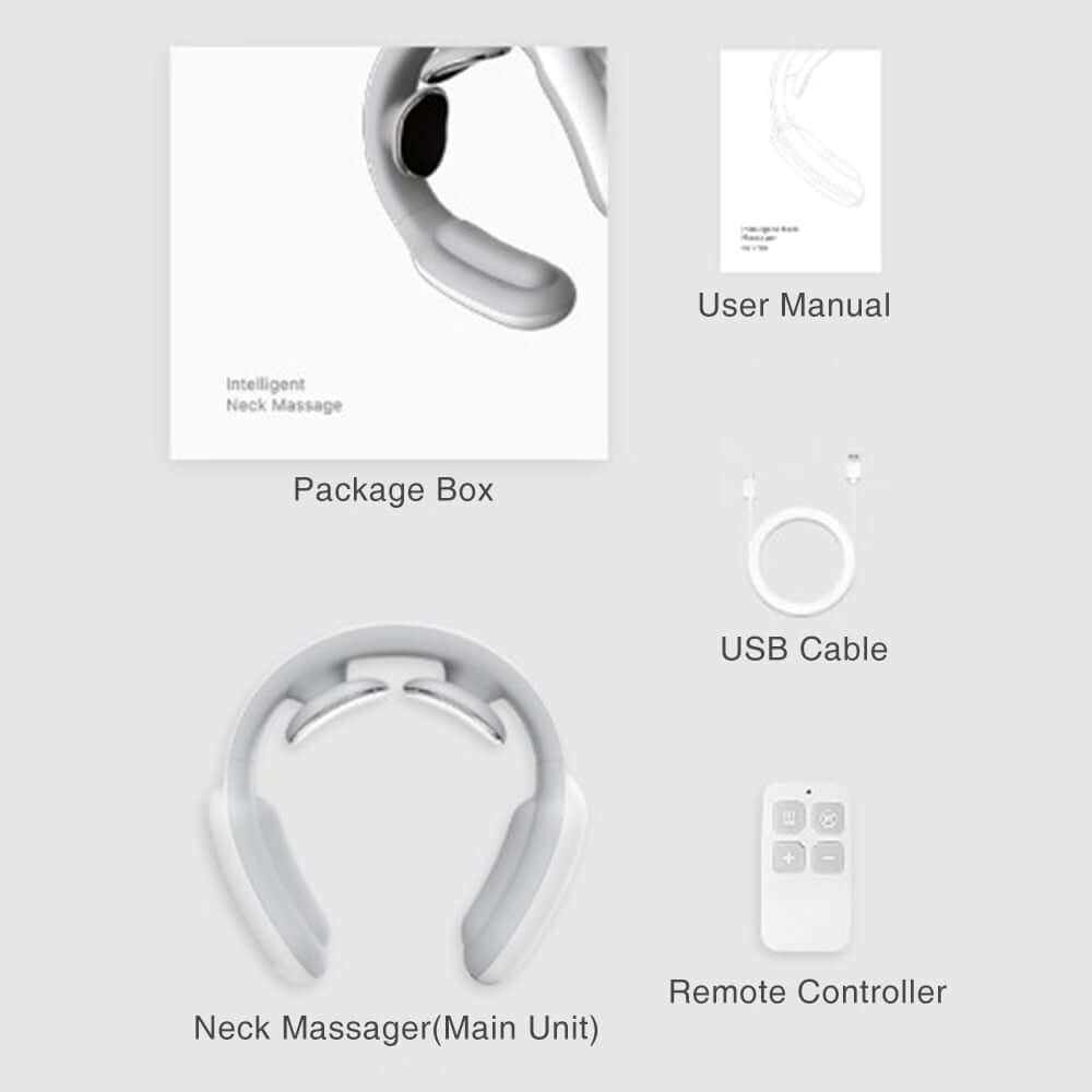 Smart Electric Neck and Shoulder Massager Pain Relief Tool Health Care